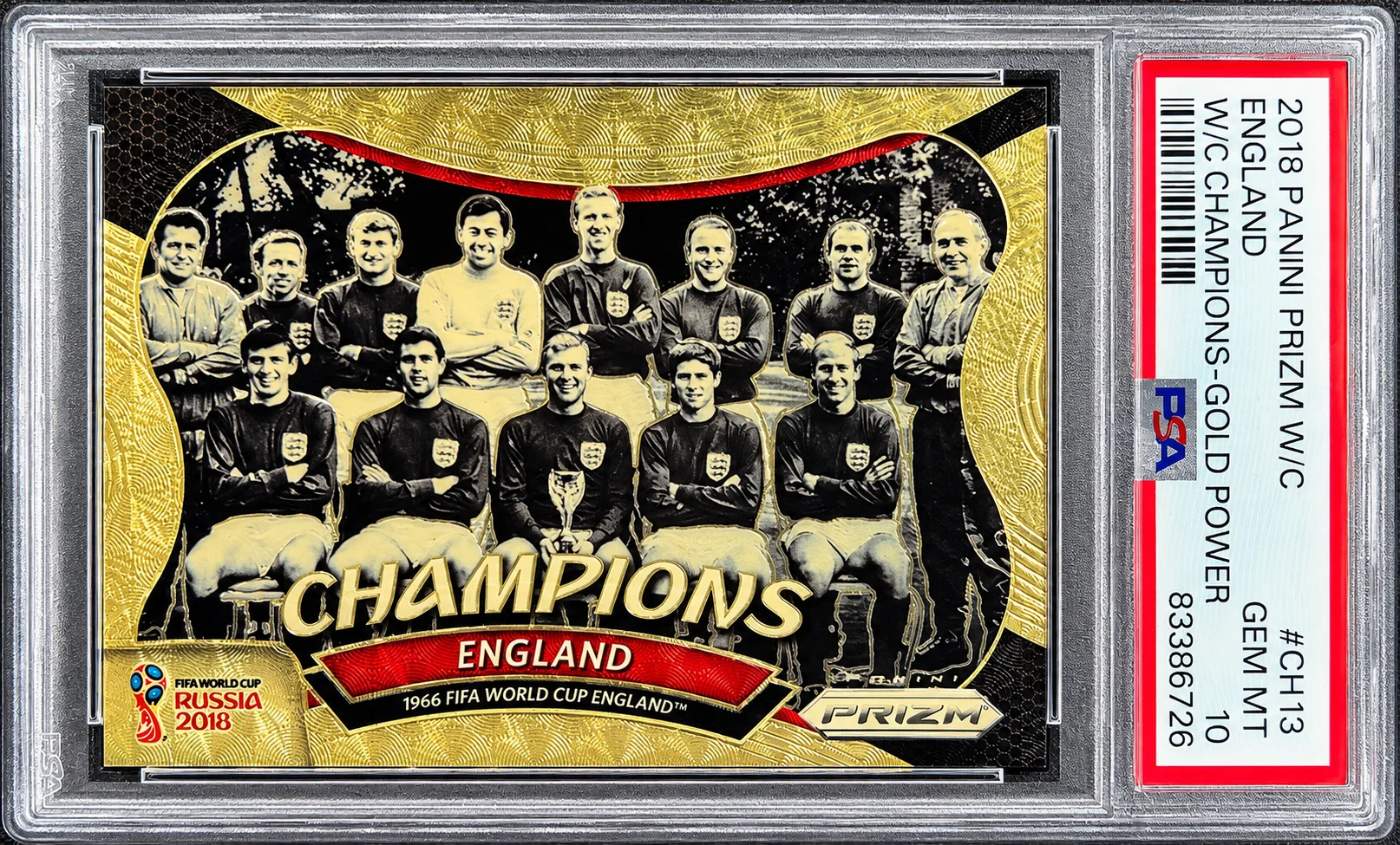 England 2018 Prizm World Cup Soccer