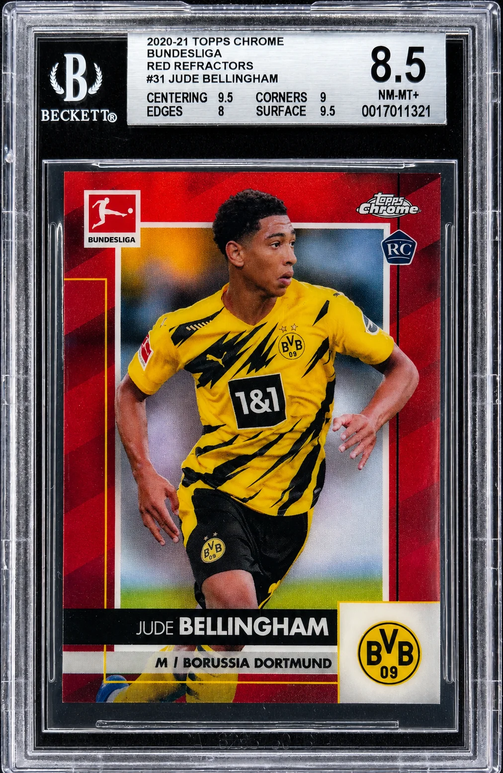Jude Bellingham 2021 Chrome Bundesliga