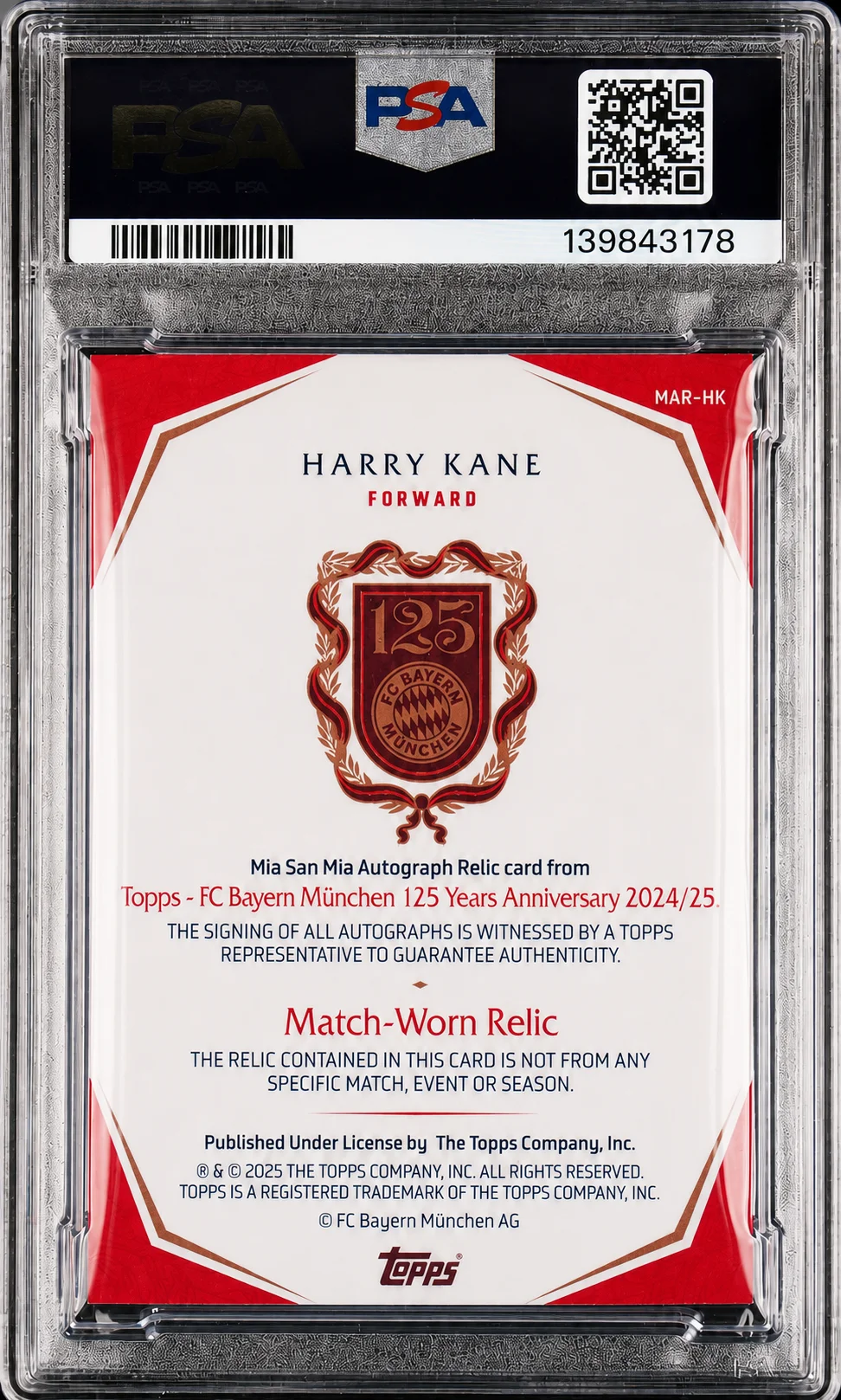 Harry Kane 2025 FC Bayern München 125 Years Anniversary