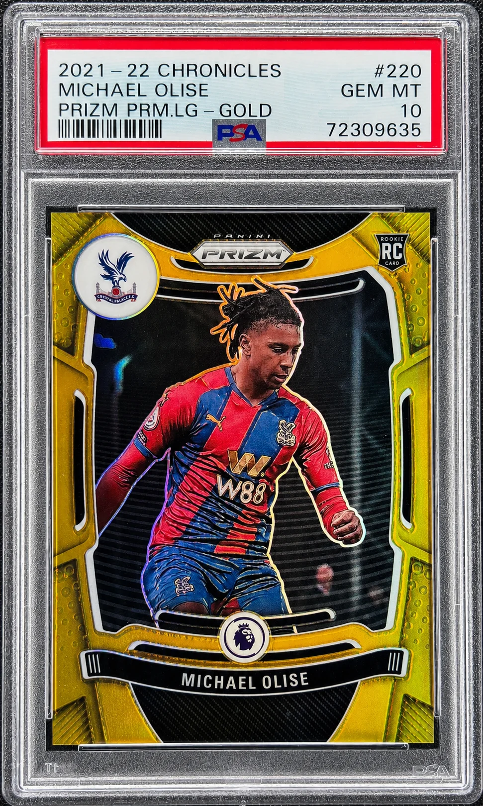 Michael Olise 2022 Chronicles Prizm Premier League Soccer