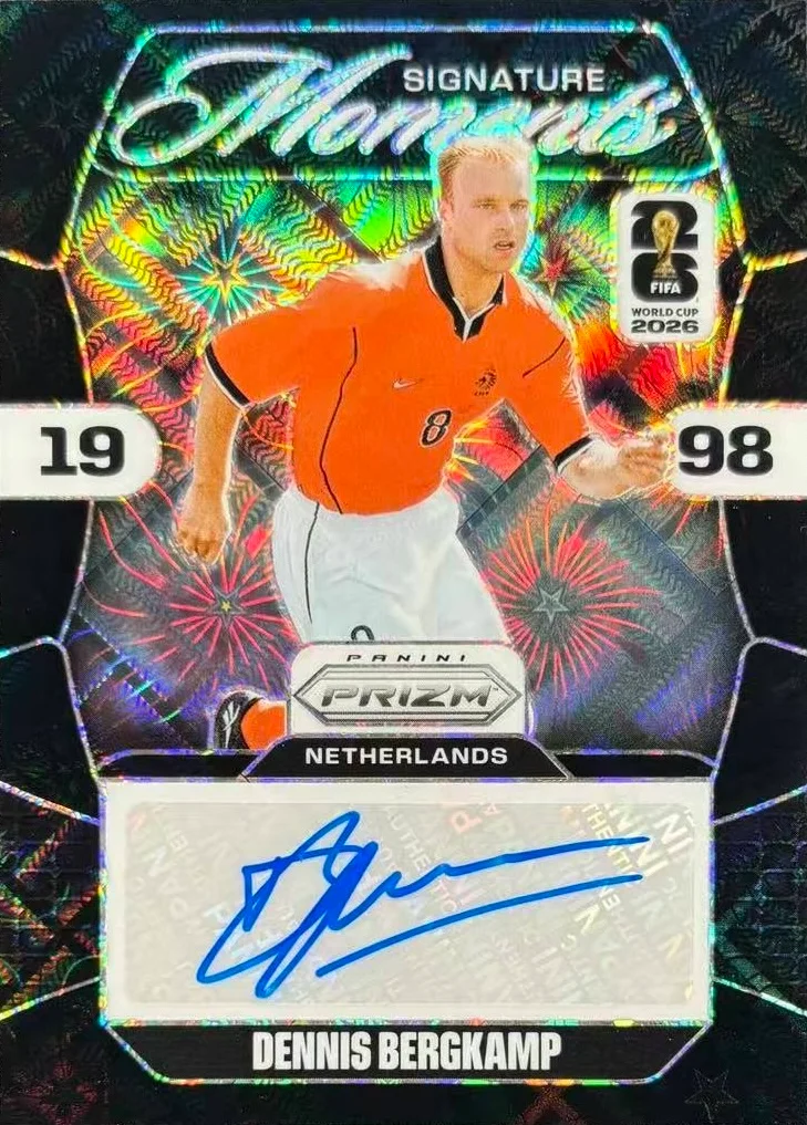 Dennis Bergkamp 2026 Prizm FIFA World Cup 2026 Soccer