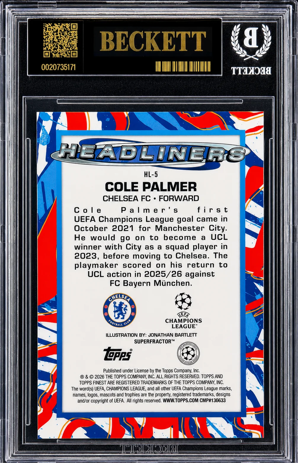 Cole Palmer 2026 Finest UEFA Club Competitions