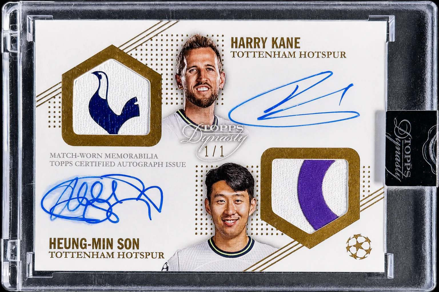 Harry Kane & Heung-Min Son 2025 Dynasty UEFA Club Competitions