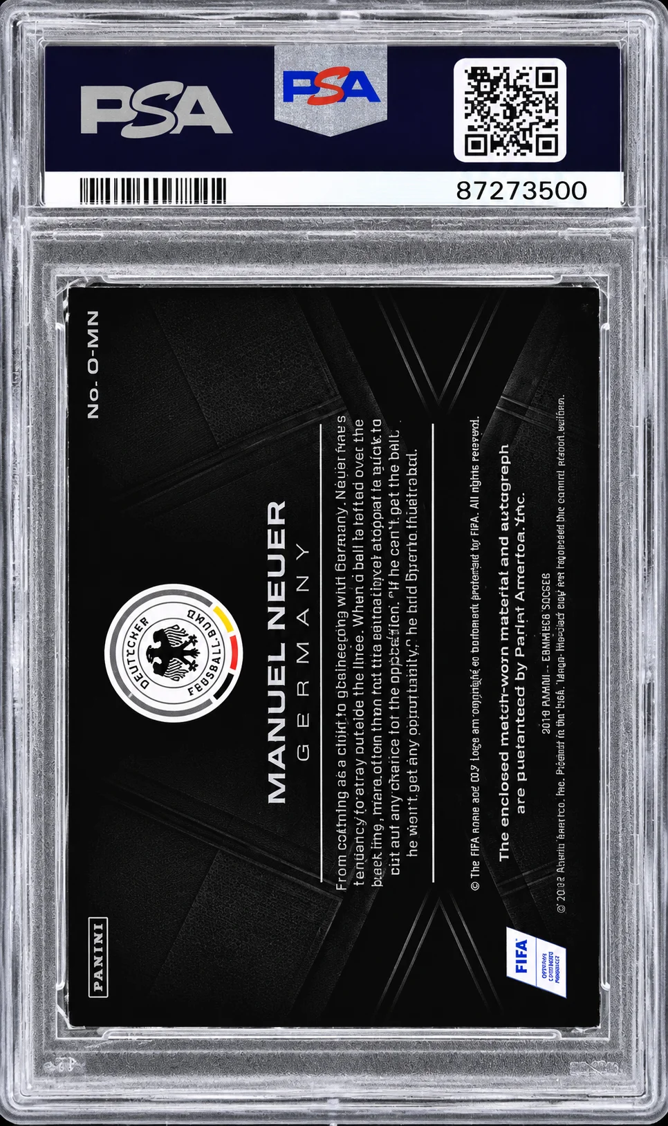 Manuel Neuer 2018 Eminence Soccer