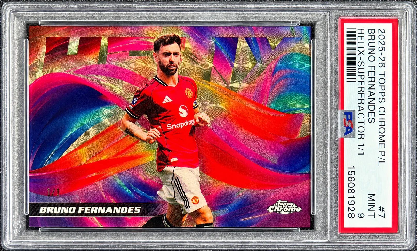 Bruno Fernandes 2026 Topps Chrome Premier League