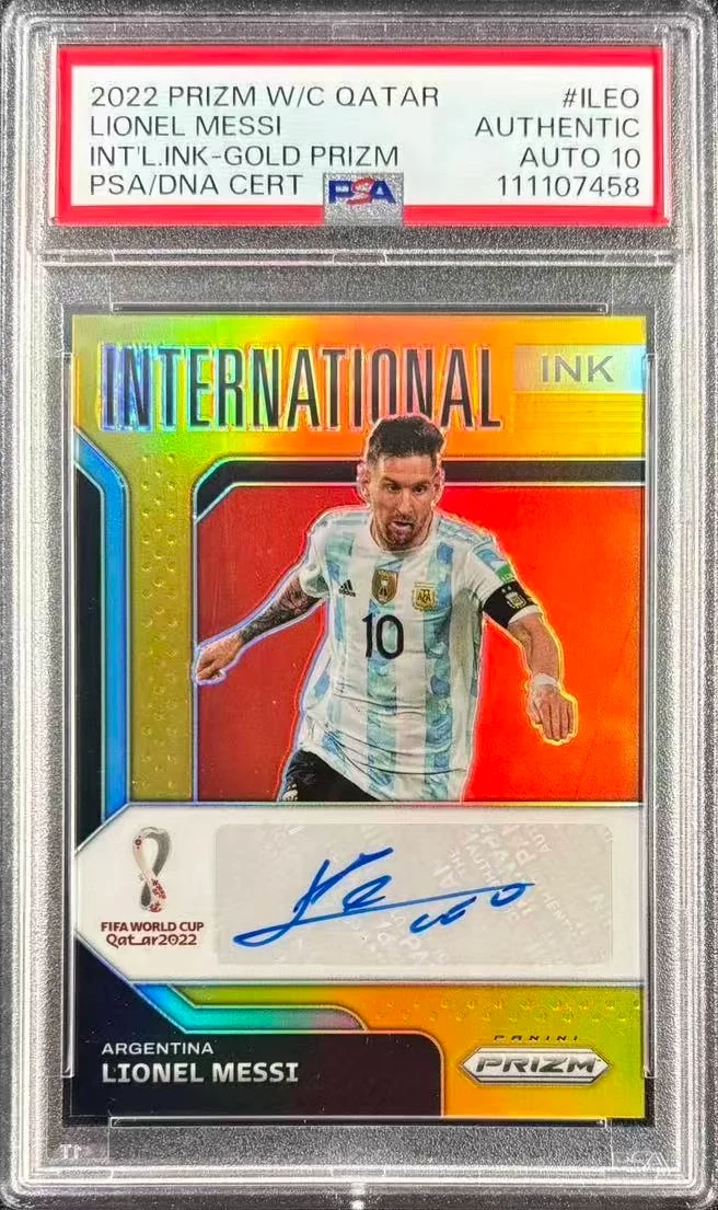 Lionel Messi 2022 Prizm FIFA World Cup Qatar 2022