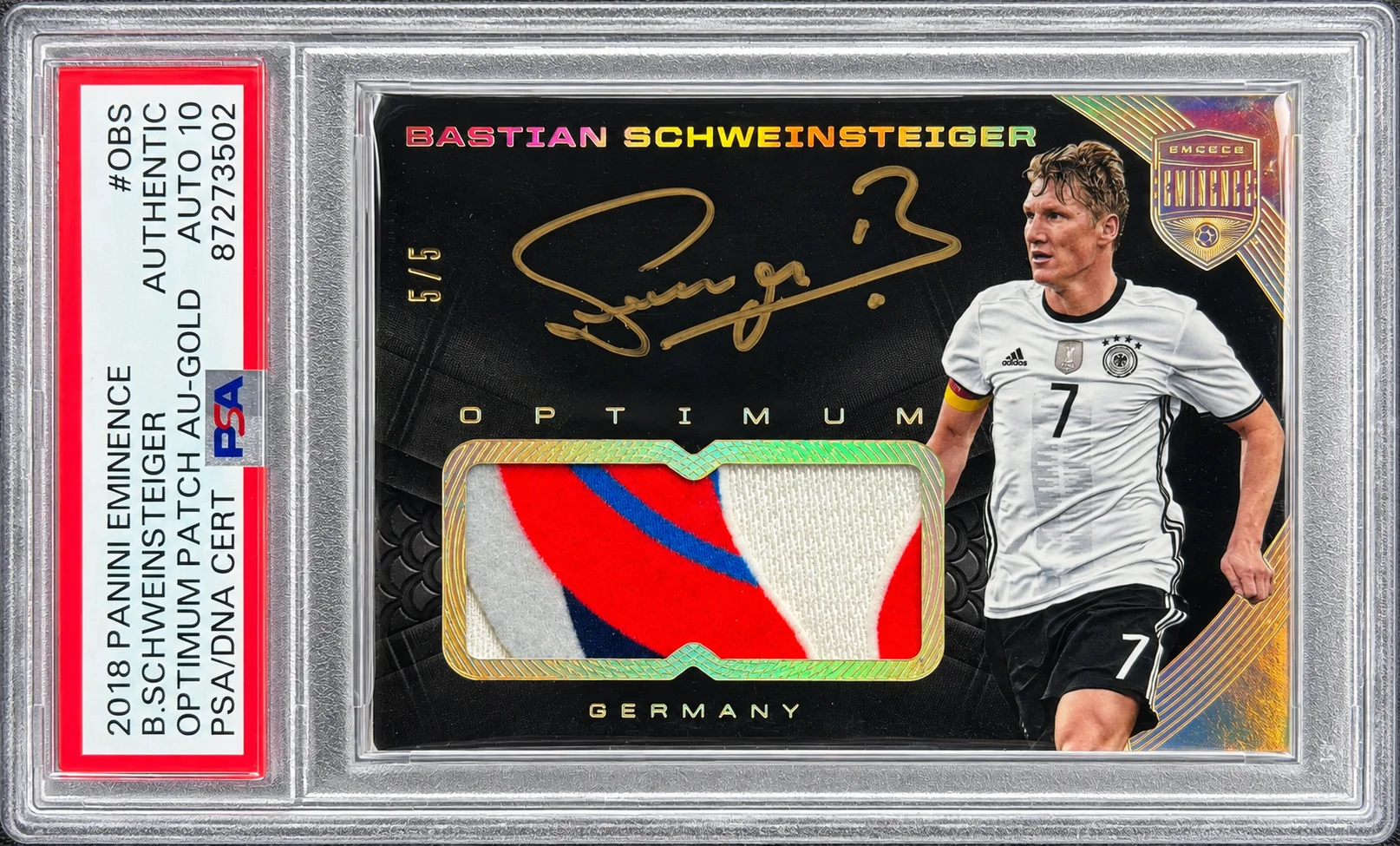 Bastian Schweinsteiger 2018 Eminence Soccer