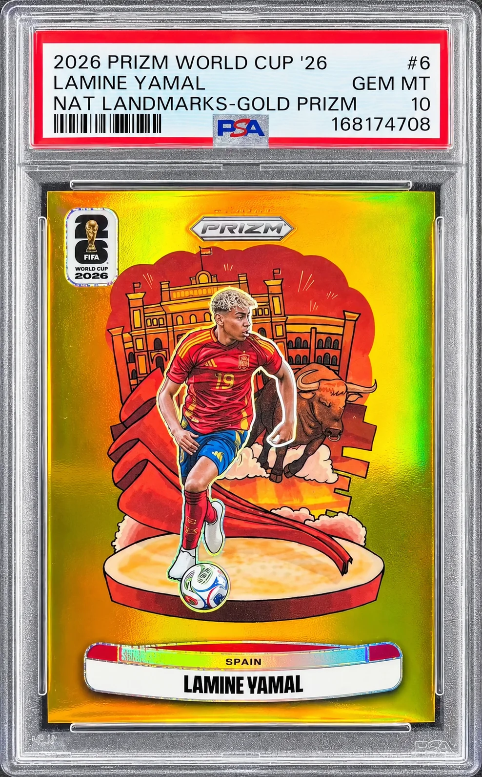 Lamine Yamal 2026 Prizm FIFA World Cup 2026